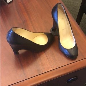 Christian Louboutin (Paris) beautiful black wedge